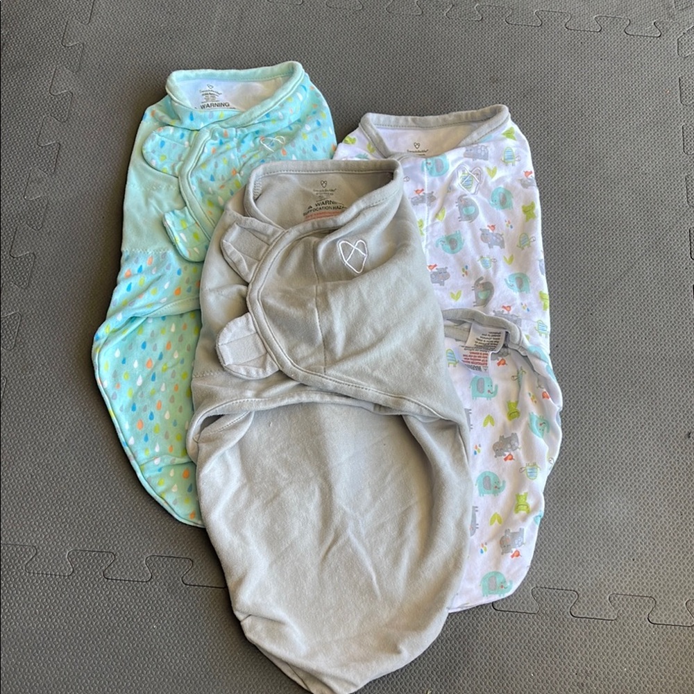 SwaddleMe Gray Baby Swaddle Wrap